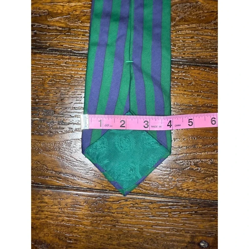 Tommy Hilfiger Men's Novelty Fishing Rods Red Silk Necktie